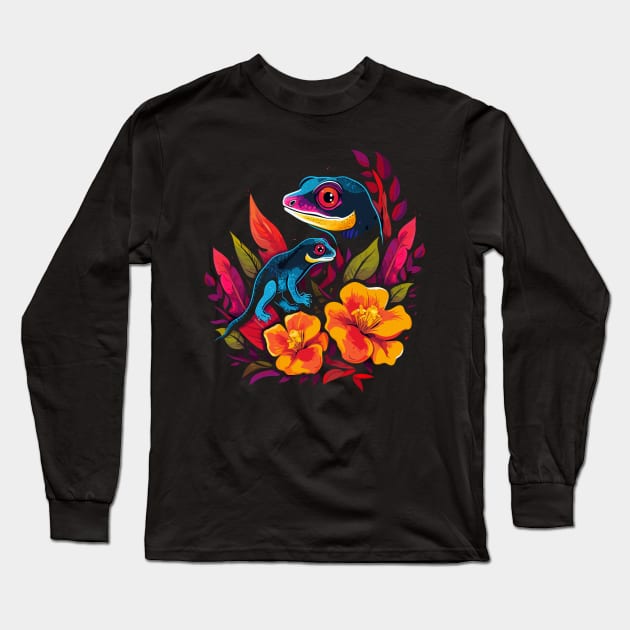 Gecko Mothers Day Long Sleeve T-Shirt by JH Mart